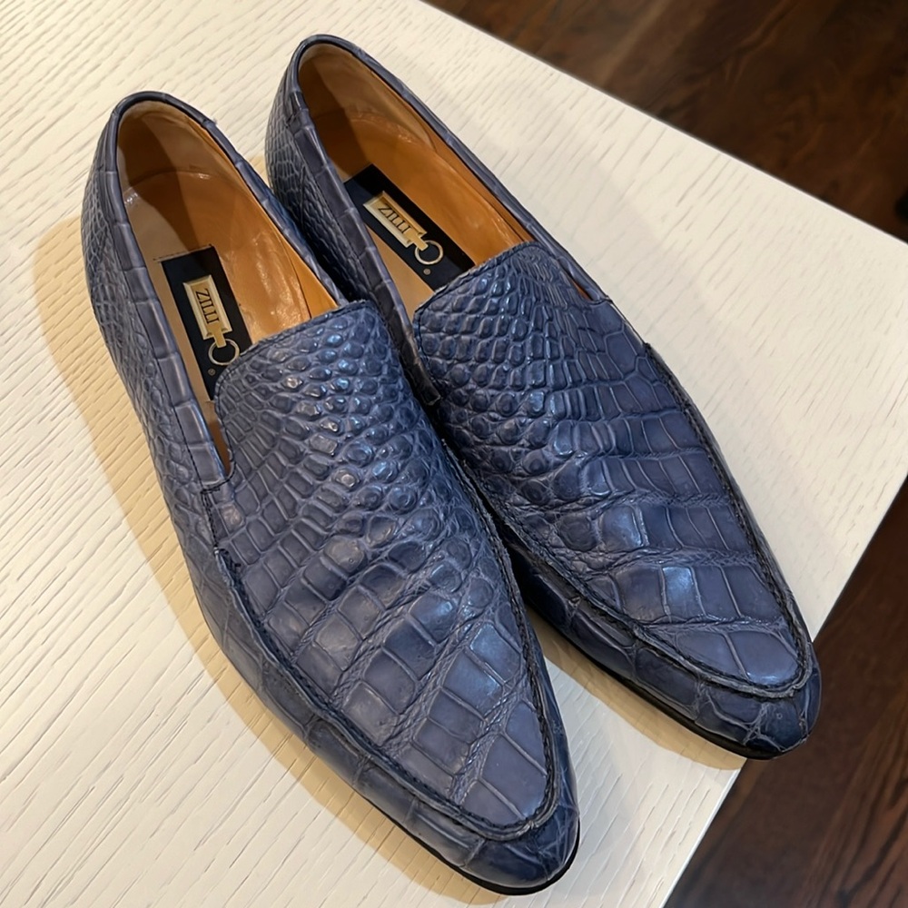Zilli Men’s crocodile shoes
